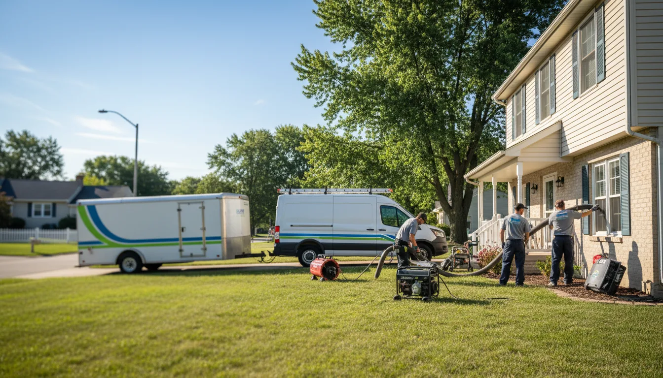 Flooded Basement Restoration And Cleanup With Repair in Parker, CO near me